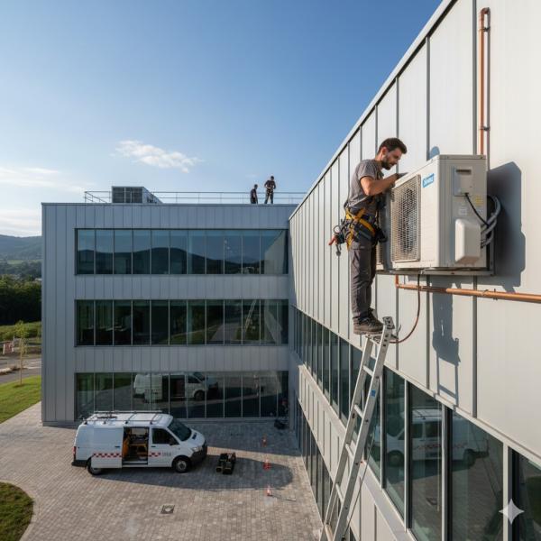 Klímaberendezések telepítése és üzembe helyezése